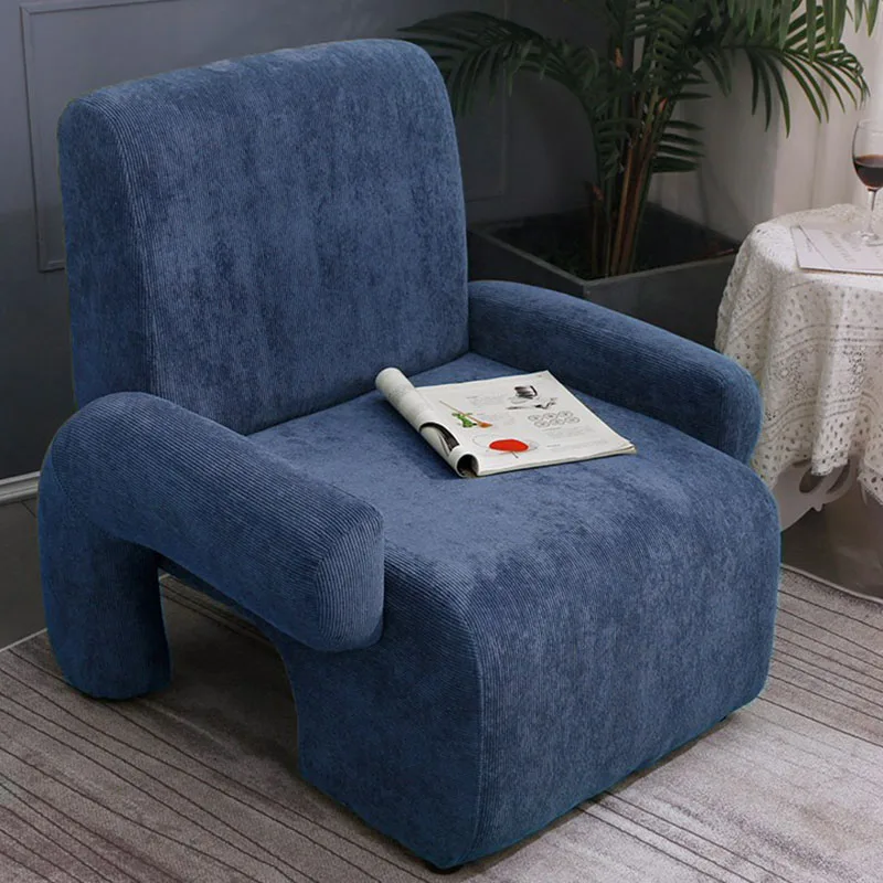 Белые современные стулья для гостиной роскошные одиночные минималистичные