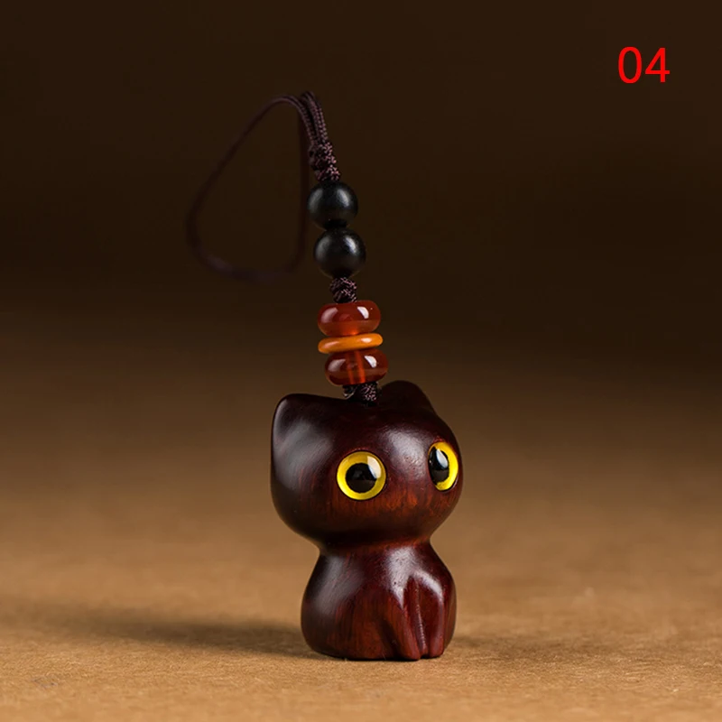 

Деревянные фигурки котенка