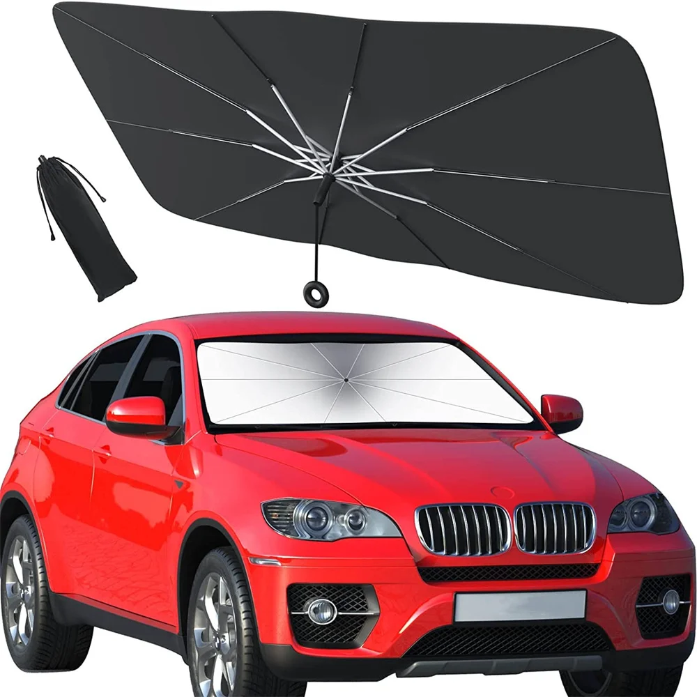 

Летние автомобильные солнцезащитные зонты, зонты на лобовое стекло, передние солнцезащитные зонты, складные изоляционные автомобильные аксессуары