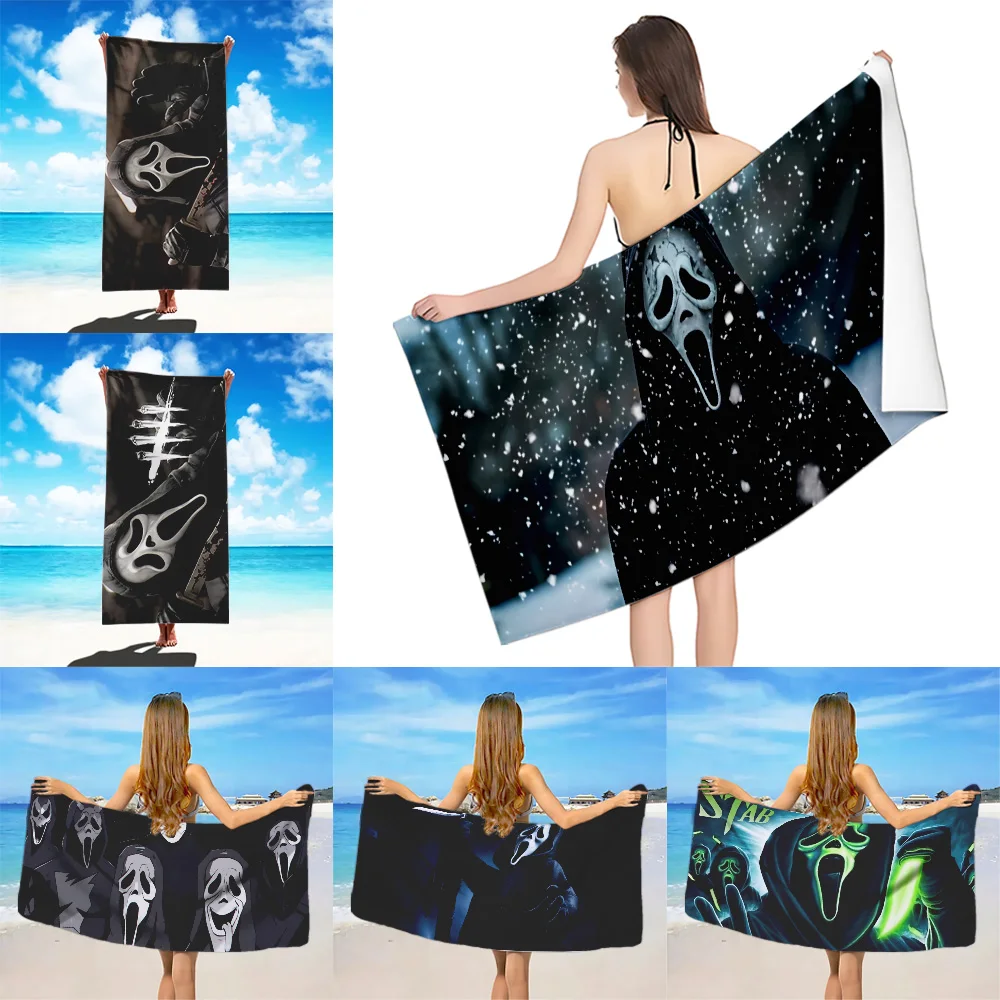 Пляжное полотенце из микрофибры песочное быстросохнущее мягкое пескозащитное