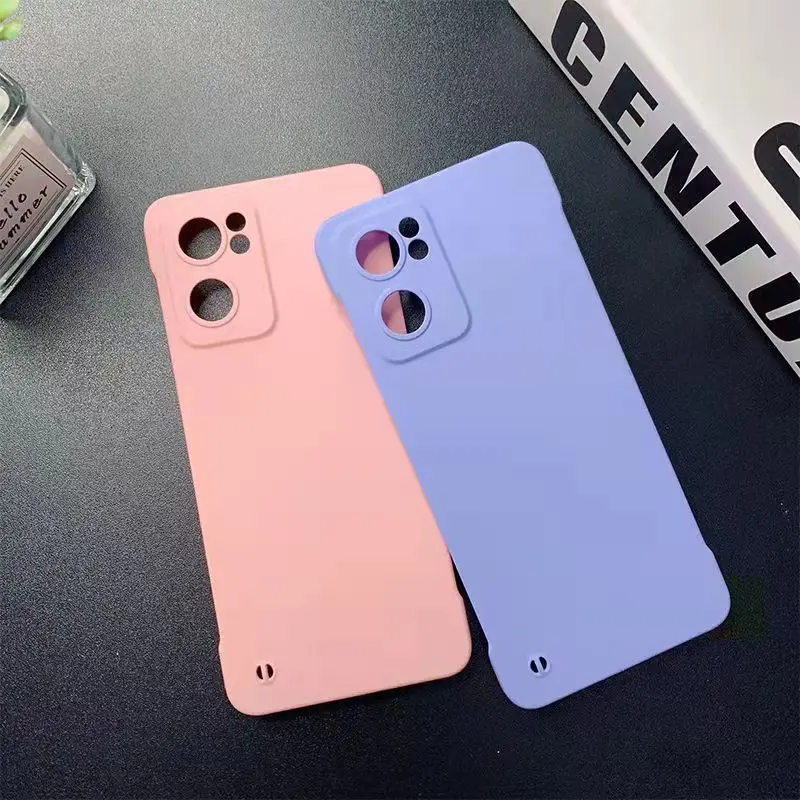 Для OPPO Reno7 Pro 5G Тонкое Отверстие Универсальный объектив без рамки чехол для