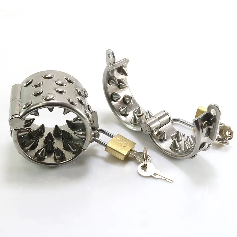 Men Chasitity Cage Rings Underwear with Lock Key Lingerie 304 Stainless Steel Body Muscle Exercise Tools for Adult Accessories