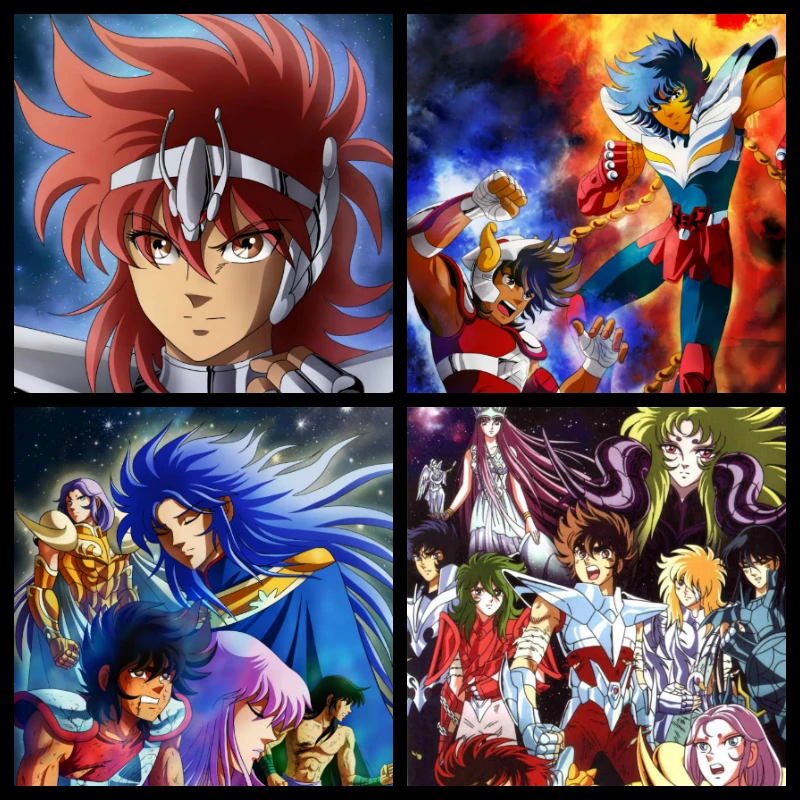 

Плакат Bandai Аниме Saint Seiya, алмазная живопись «сделай сам», 5D алмазная вышивка крестиком, мозаика на стену, искусство искусства