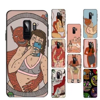 polly nor art phone case for samsung s20 lite s21 s10 s9 plus for redmi note8 9pro for huawei y6 cover