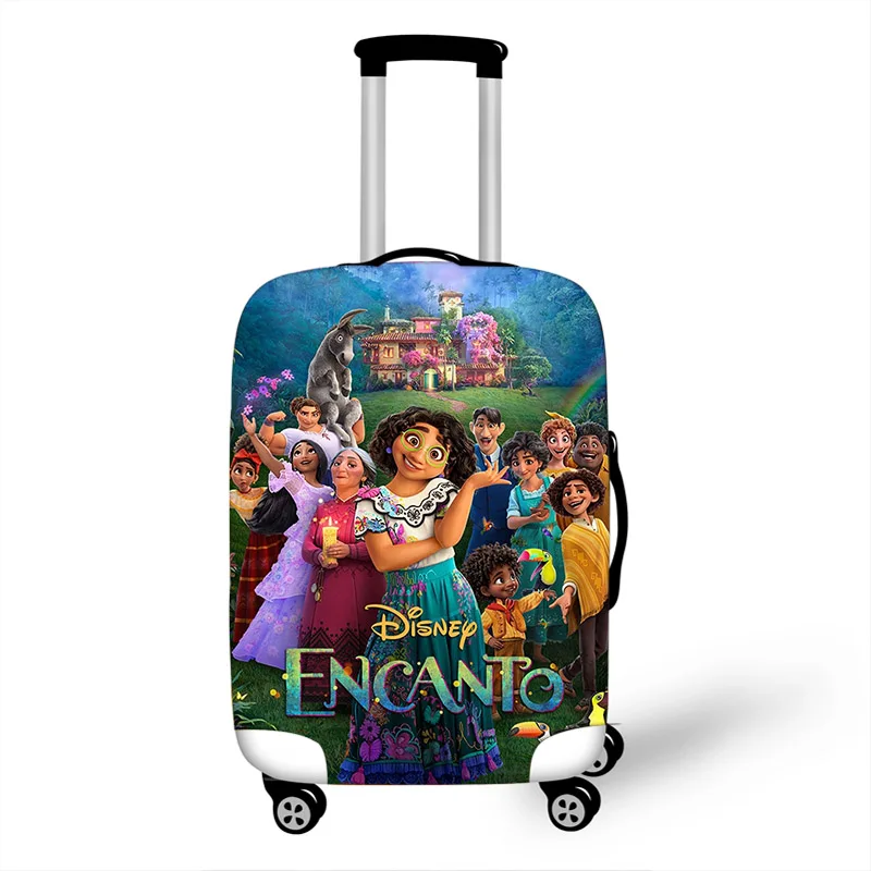 18-32 Inch Disney Encanto Elastic Thicken Luggage Suitcase Protective Cover Protect Dust Bag Case Cartoon Travel Cover
