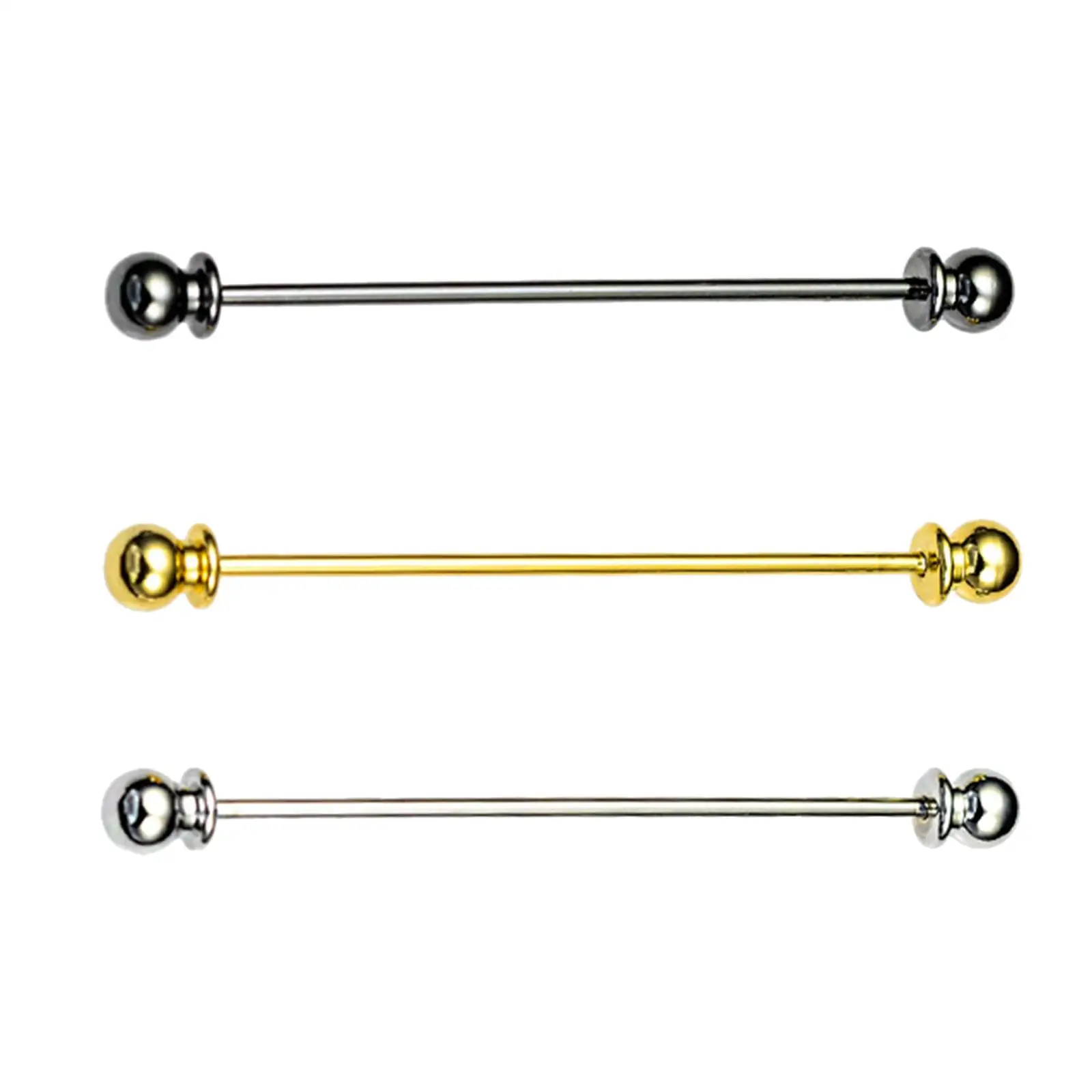 

3 цвета рубашки воротник бар зажимы отворот палка галстук застежки-булавки для мужчин