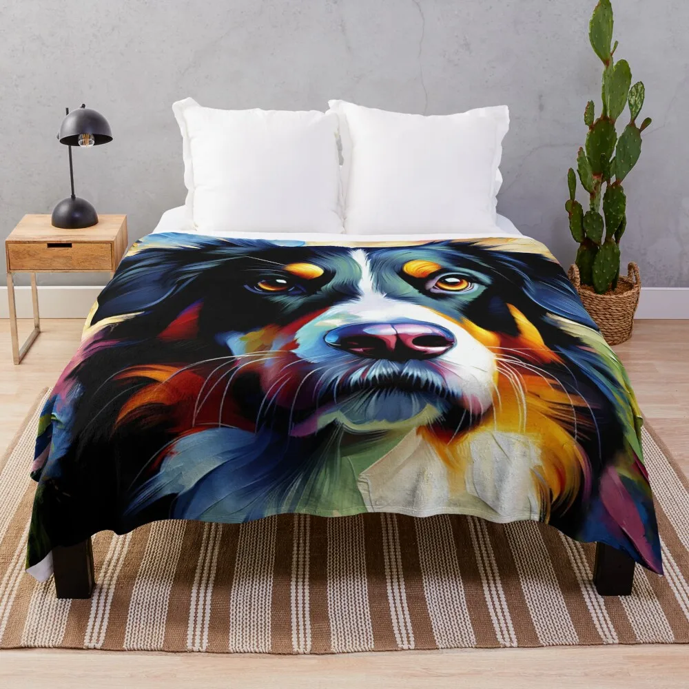 Appenzeller Sennenhund собака акриловый принт портрет домашних животных любители пледы