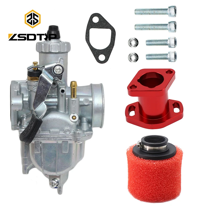 ZSDTRP Mikuni VM22 карбюратор для 125cc 140cc Lifan YX Zongshen XR50 CRF70 KLX Atomic DHZ SSR воздушный фильтр