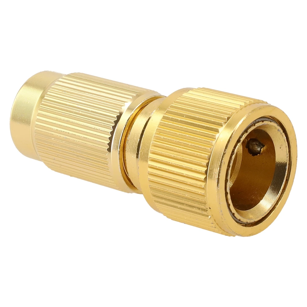 

Adaptor Connector 2pcs 6.2x2.2x2.5cm Aluminum Alloy Expandable Fitting Garden Irrigation Systems Quick Couplings