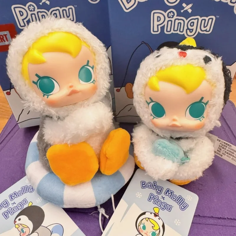 Molly Pingu Happy Fishing серии виниловый кулон слепая коробка Guessing Bag загадочная игрушка