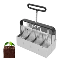 soil blocker 8pcs 2inch soil block making tools create 8pcs soil blocks for seedling greenhouse