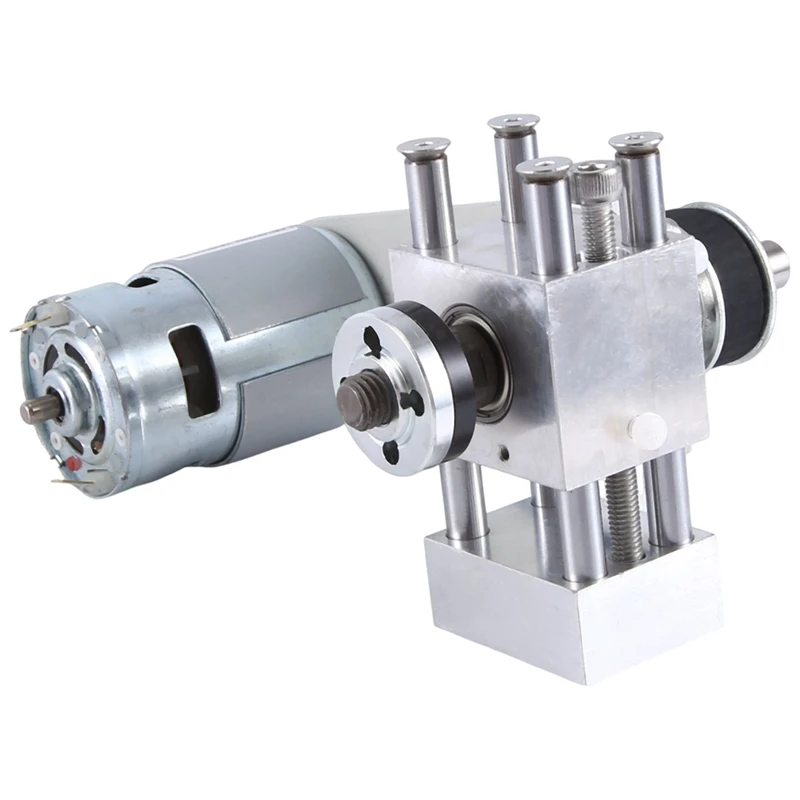 Мини-алюминиевая настольная пила подъемный шпиндель сделай сам резка полировка