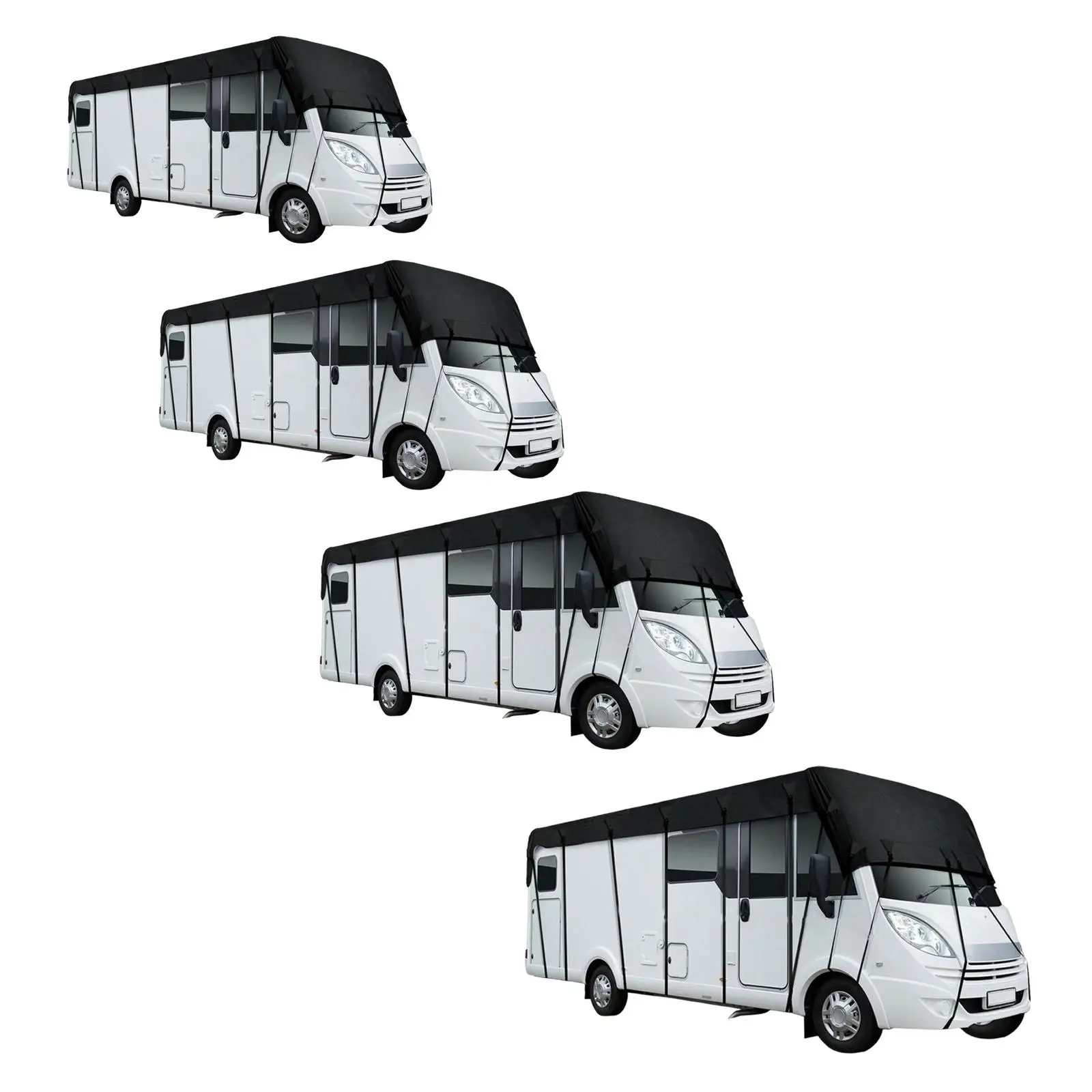 

Upgraded RV Caravan Roof Cover Dustproof Wear Resistant for Outdoor Travel Caravan