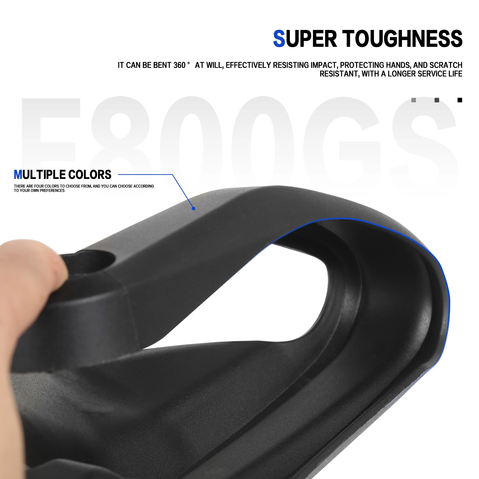 Фото Защита рук MOTOPA для мотоциклов BMW F800GS F800 GS 2024-2026, защитные накладки на руль, ветрозащита №3