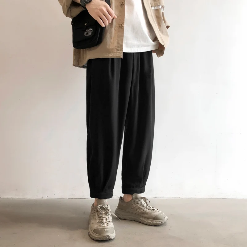 

Брюки повседневные удобные женские летние универсальные дышащие брюки в уличном стиле мужские брюки в стиле хип-хоп