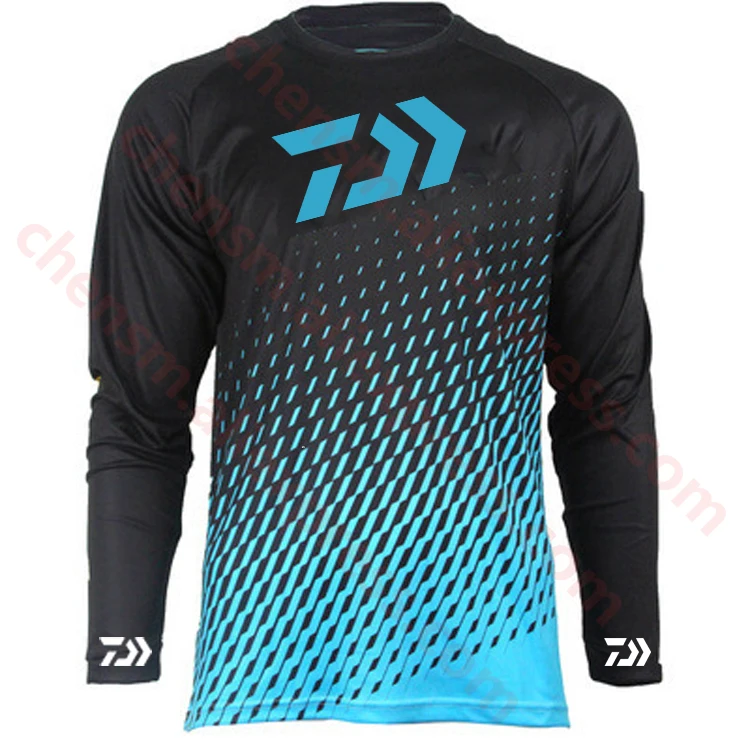 

2022 DAIWA Men Fishing Clothing Ultrathin Long Sleeve Sunscreen Anti-uv Breathable Coat Summer Fishing Shirt Size XS-5XL Jacket