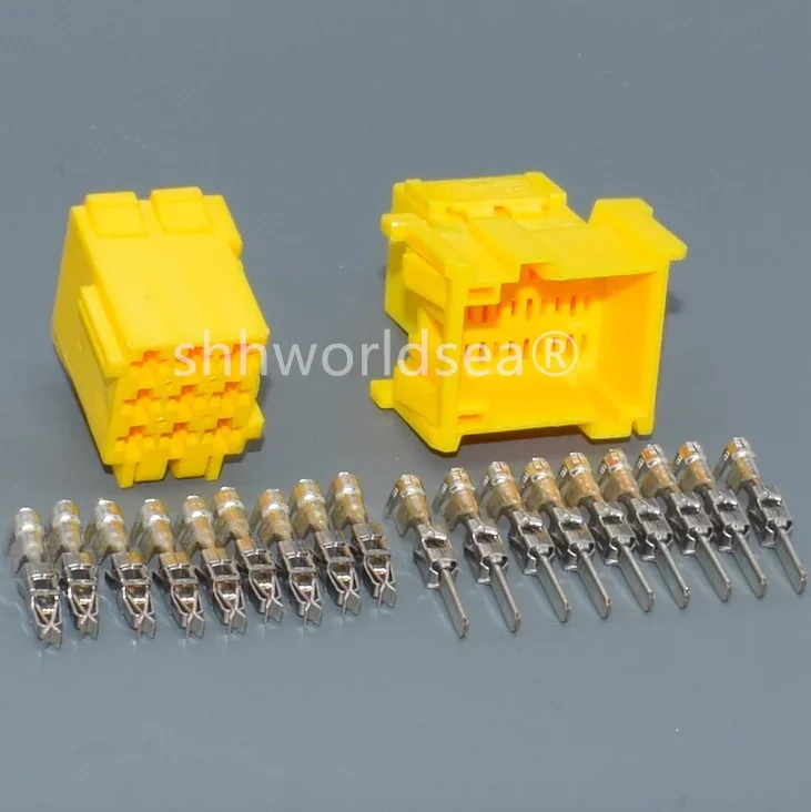 Shhworldsea 9-контактный автомобильный разъем 3 5 мм 967621 -1 1- штекер жгута проводов