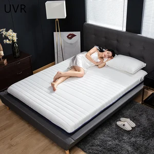 UVR Help Sleep Breathable Knitted Cotton Latex Mattress Hotel Homestay Four Seasons Mattress Collapsible Tatami Pad Bed