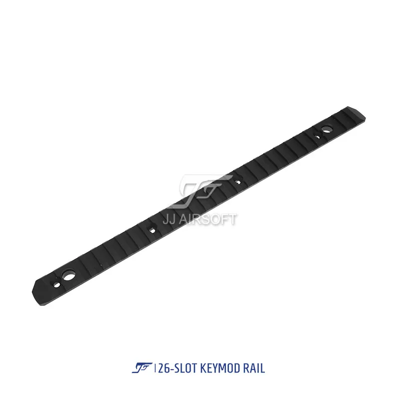 

ACI 26-Slot 26 Slot KeyMod Rail CNC Lightweight (Black/Red/Tan/Silver) Buy One Get 2pcs FREE Rail Cover