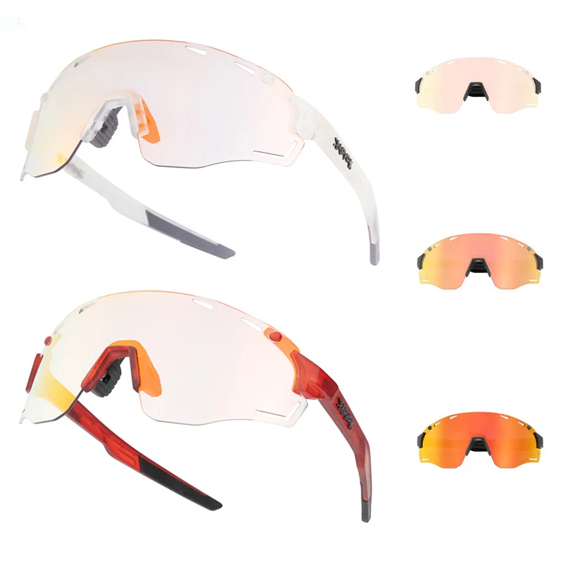 

Color Change Bike Sunglasses Men's And Women's Mountain Bike Universal Glasses Road Bike Glasses UV400 Outdoor Bike Sunglasses