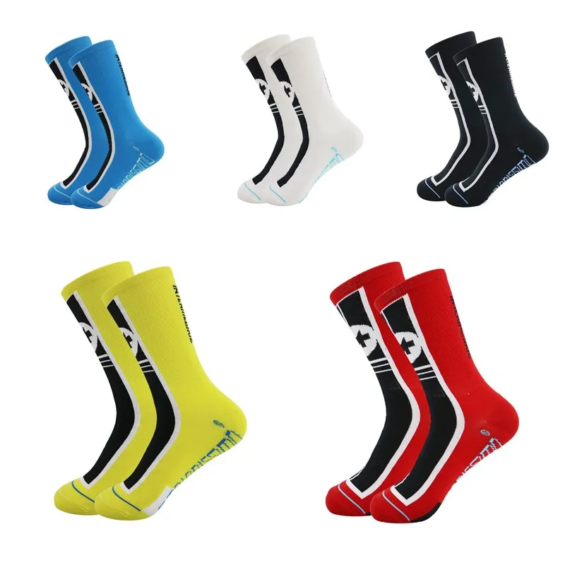 

Promotion Quick Drying Bicycle Riding Cycling Socks Sports Socks Basketball Football Socks Hiking Running Sock For Men 38-45
