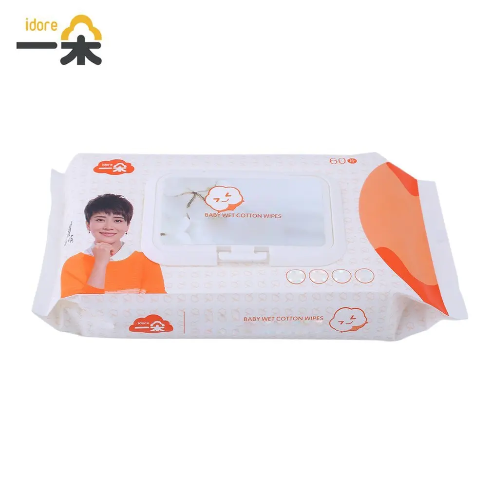 

Toddlers Infant Baby Wet Cotton Soft Wipes Disposable Tissue Disinfection Sterilization Skin Cleanser Care