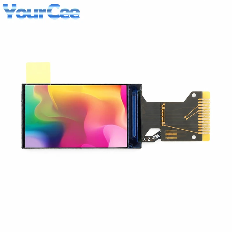 Фото 1,06-дюймовый TFT-дисплей HD IPS LCD, полноцветный экран без корпуса, 1,06 дюйма, драйвер GC9107, последовательный порт, экран 96*160, 96x160, 13-контактный, тип с пайкой №3