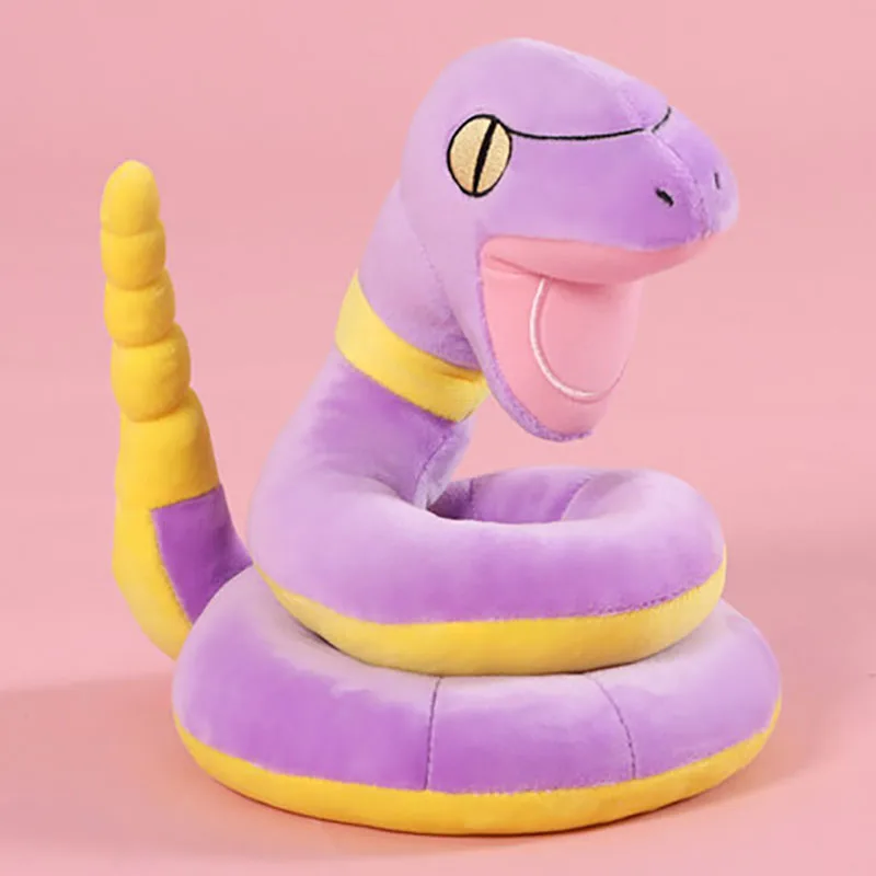 

Плюшевые игрушки Pokemon Ekans, мягкие игрушки, куклы, подарки