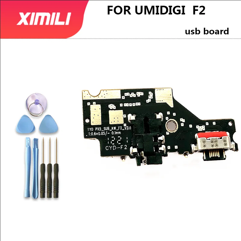 Usb-плата UMIDIGI F2 100% оригинальная новая для usb-разъема замена платы аксессуары |