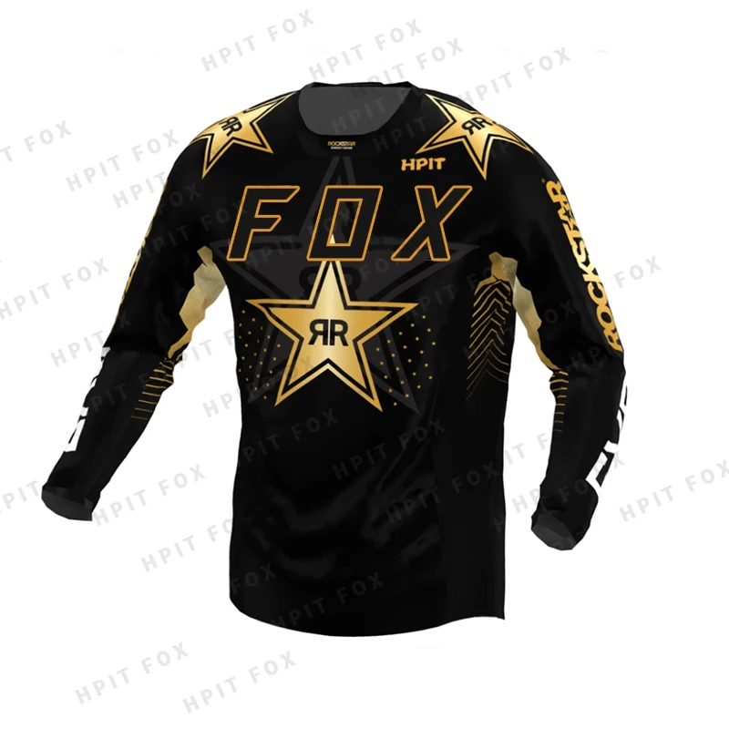 

2022 New Motocross Mtb Downhill Jersey MX Cycling Mountain Bike DH Maillot Ciclismo Hombre Quick Dry Jersey Racing Hpit Fox