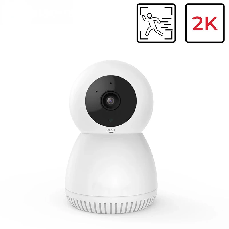 

2K 3MP Surveillance Camera Automatic Tracking IP Camera Home Security Camera Indoor Camera WIFI Baby Monitor Audio Video APP