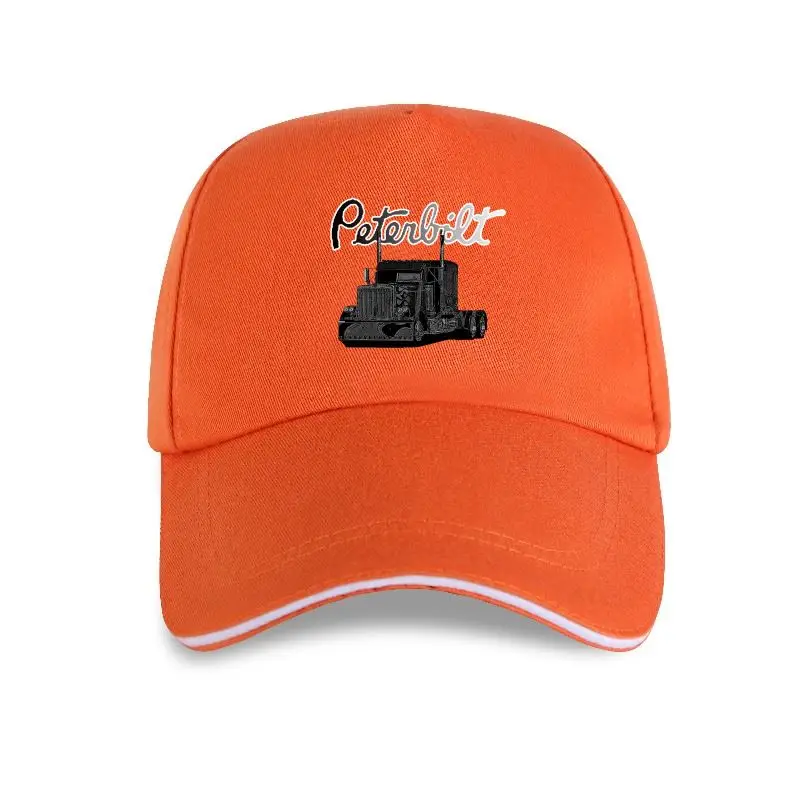 

New PETERBILT TRUCK Racing Classic Logo Men's Black Baseball cap Size S To 3XL Streetwear Tops