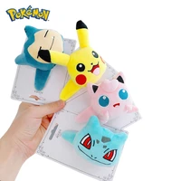 pokemon anime figures pikachu headband pok%c3%a9mon hairpin doll plush headband party styling hairpin cute kids accessories gifts