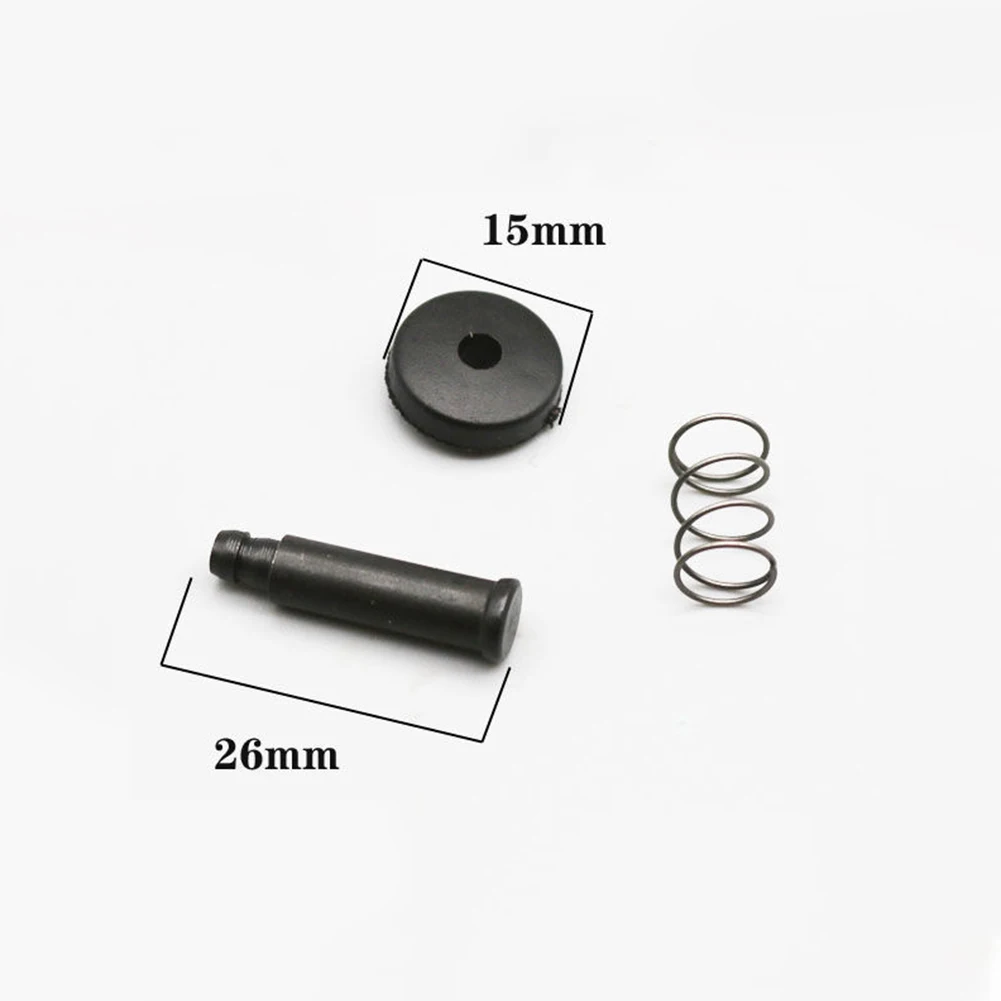 

6pcs Lock Button Spring Kit Black Plastic Replace GWS6-100 Angle Grinder Broken Worn Parts Power Tool Accessories