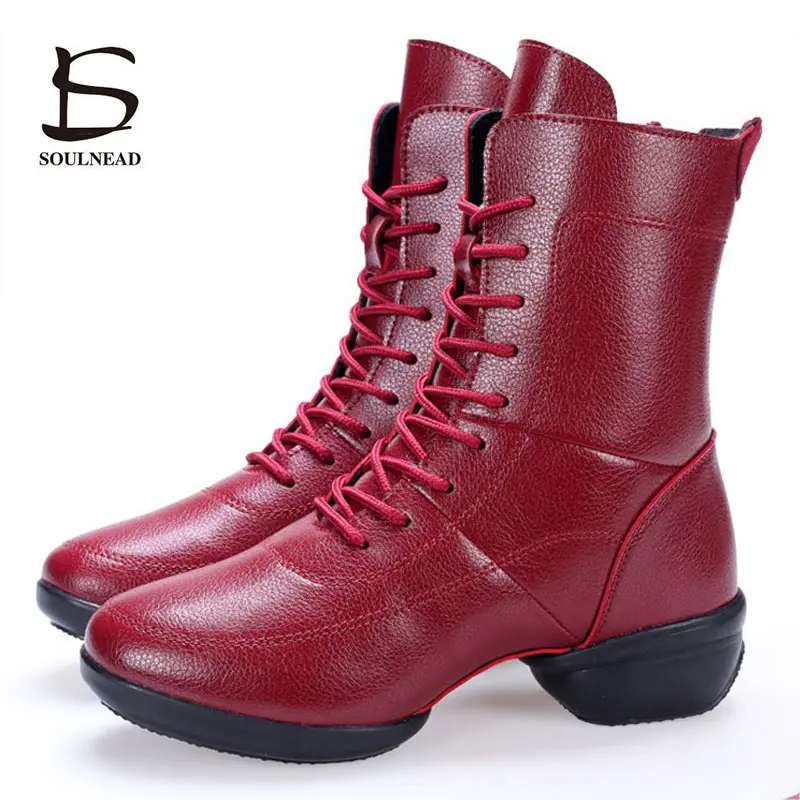 

Женские танцевальные ботинки, танцевальные кроссовки для джазовых танцев на мягкой подошве, уличные женские современные кроссовки с квадр...