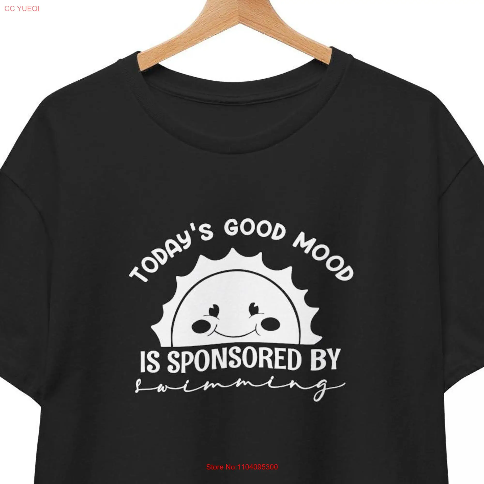 Футболка для плавания девушек футболка с надписью I love длинным или коротким