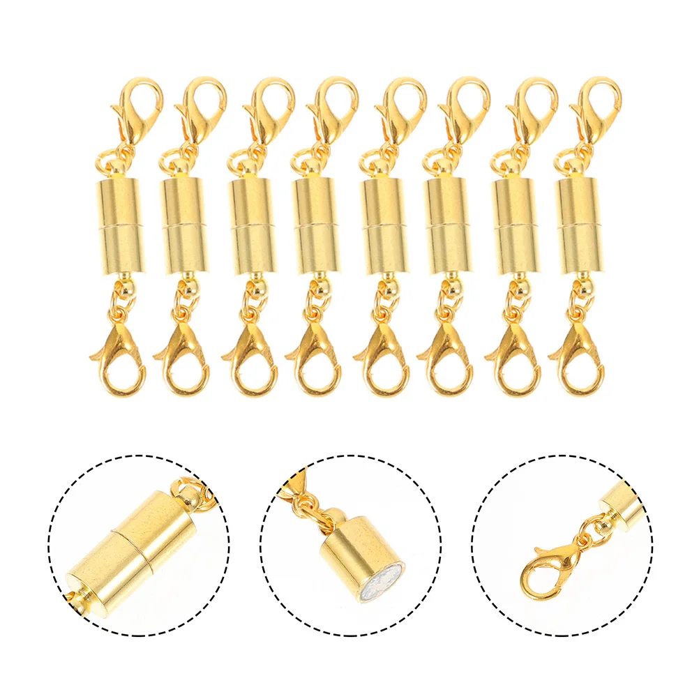 

8 шт., магнитные застежки для ожерелья