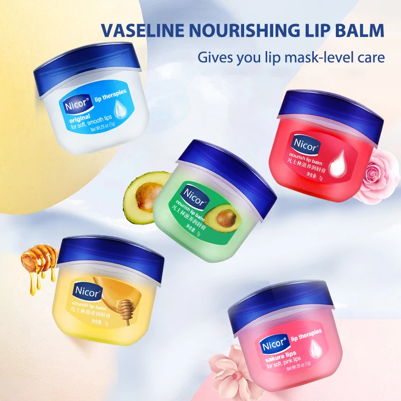 

NEW Vaseline Lip Balm Anti-drying Moisturizing Jelly Lips Prevent Cracking Repair Lip Lines Long-lasting Lipstick Base Lip Care