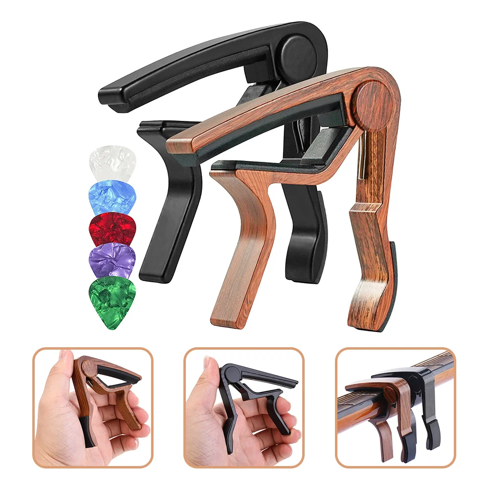 

Guitar Capo Clip Sandhi Tone Modified Clamp Useful Exquisite Picks Metal Function Multipick Electricprofessional Ukulele Bass