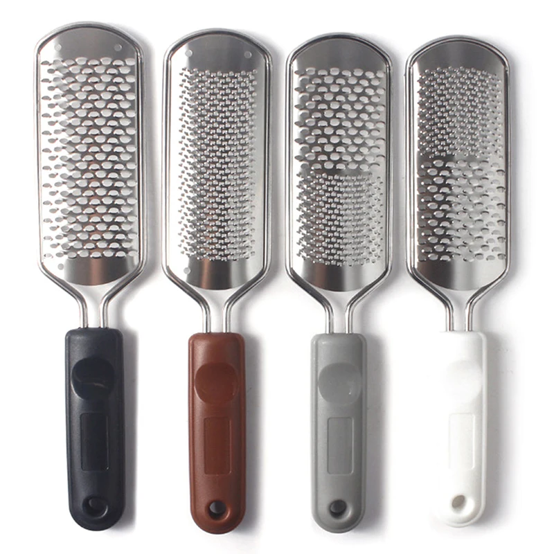 

Шлифовальная Пилка Для ног из нержавеющей стали, устройство для удаления омертвевшей кожи, удаления мозолей и огрубевшей кожи, педикюрная Б...