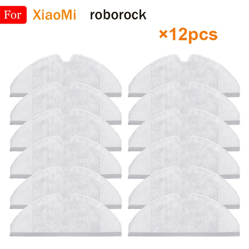 

Dry Wet Mop Cleaner Cloth Rag Accessories for XiaoMi Roborock S5 S5Max S50 S51 S55 S6 S60 S6 Pure S6 MaxV Vacuum Mop Clean Parts