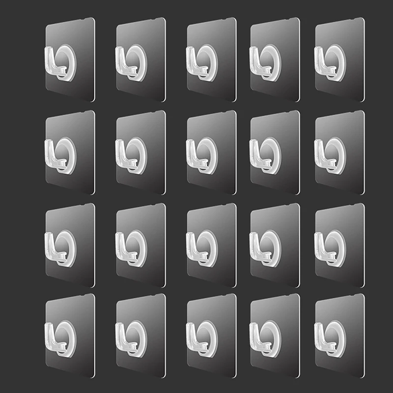 

20 шт., настенные крючки на присоске