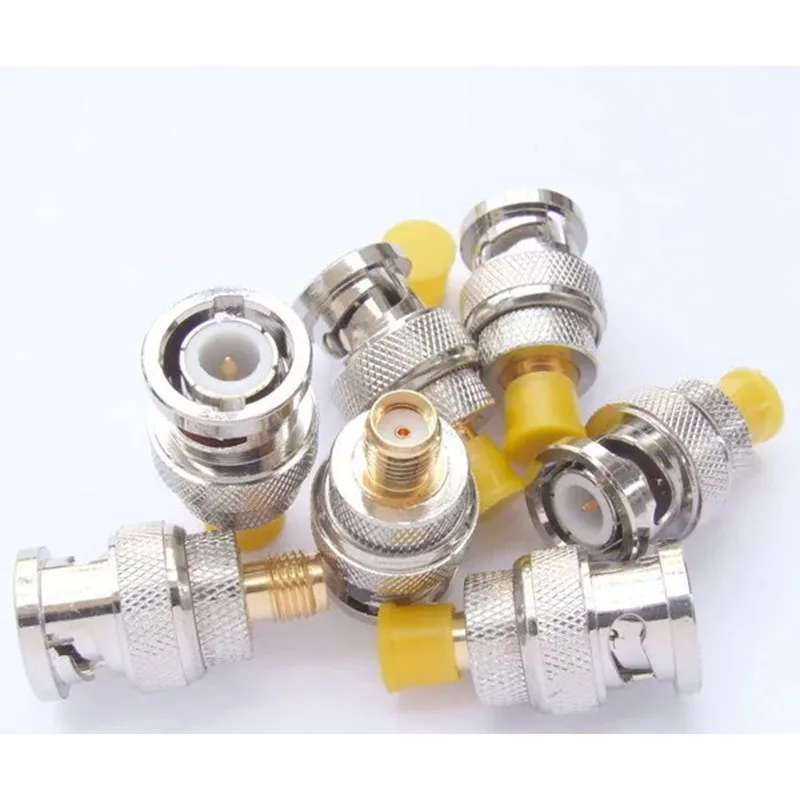 

10pcs SMA Female to BNC Male Plug Coax Adapters