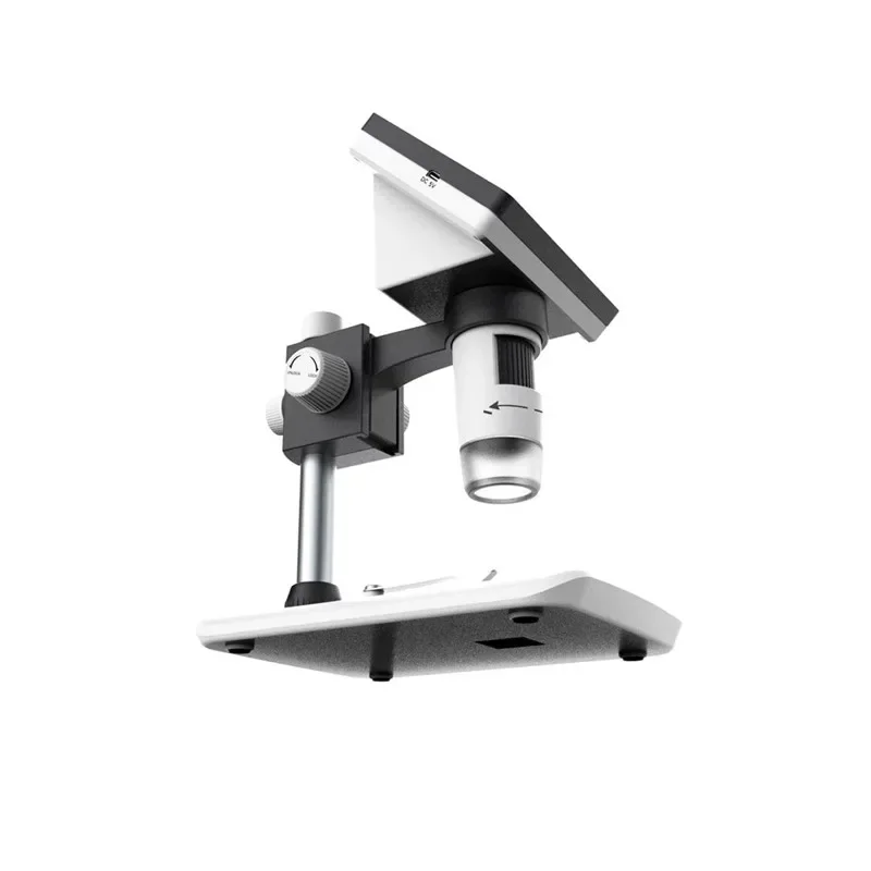 1000X4 3-дюймовый цифровой микроскоп HD 1080P Elektronische Desktop Solderen LCD Vergrootglas Glass Set Ondersteuning 10