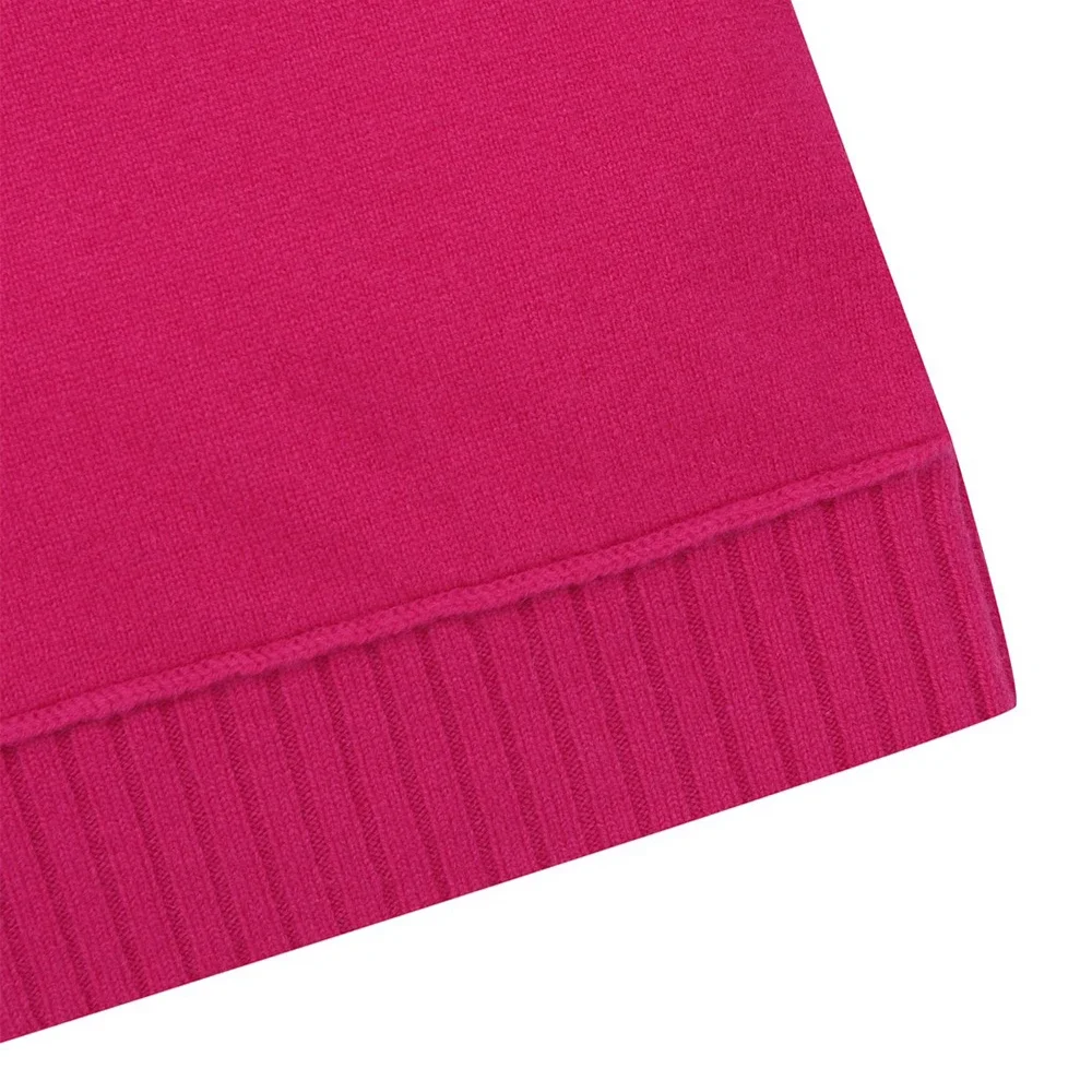 Роскошный и универсальный теплый свитер с длинными рукавами. Новый