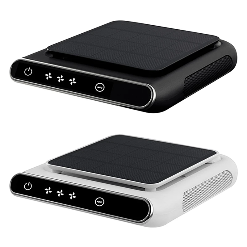 

Автомобильный очиститель воздуха на солнечной батарее, портативный мини-Дезодорант-очиститель воздуха с отрицательными ионами для автомо...