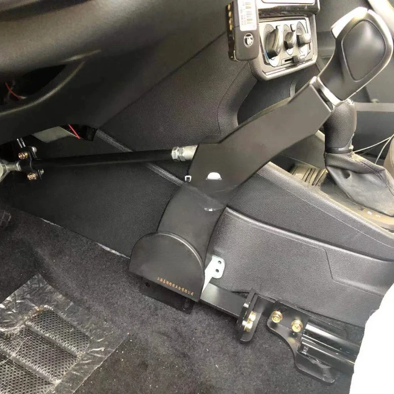 Тормоз и дроссельная заслонка для инвалидов ручное управление