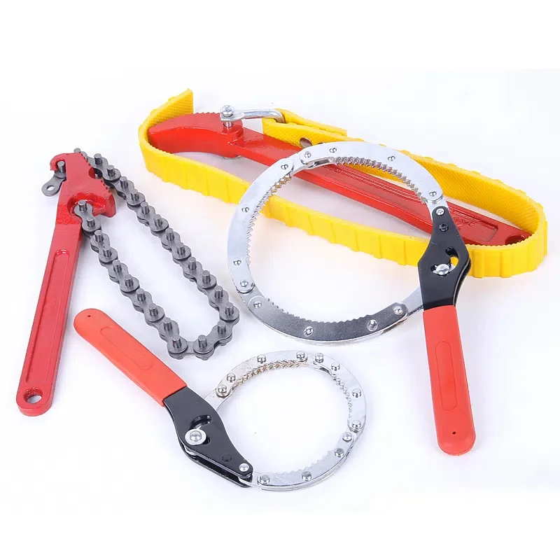 

Oil Filter Wrench Chain Wrench Oil Fuel Filter Filters Car Engine Oil Filter Chain Wrench Grip Spanner Plier Remover Accessories