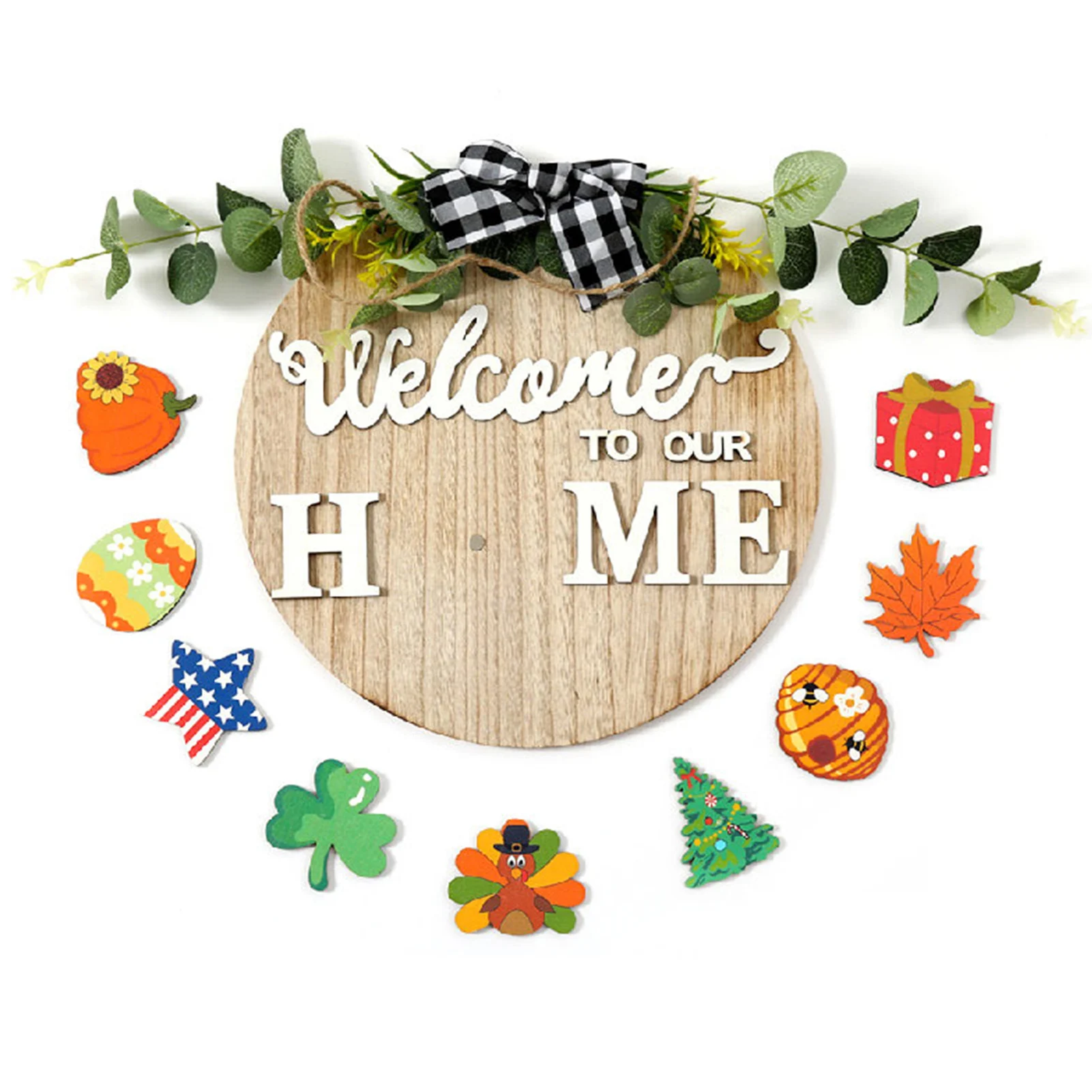 

Домашний креативный приветственный декор для двери, придающий теплый и интимный атмосферу для прихожей, домашний декор для входа