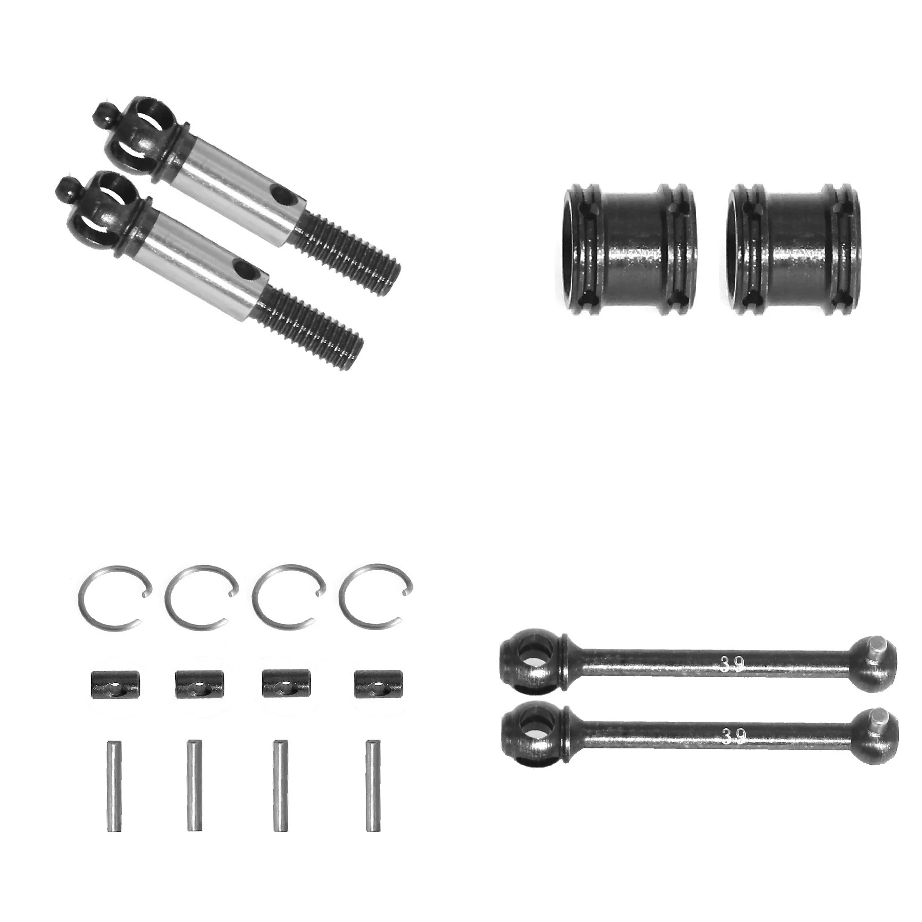 Renfort De Montant De Carrosserie En Fibre De Carbone Pour Chassis TAMIYA TT02, XV02, XV01
